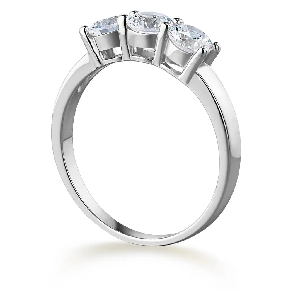 1.5 ct. t.w. Trilogy Ring