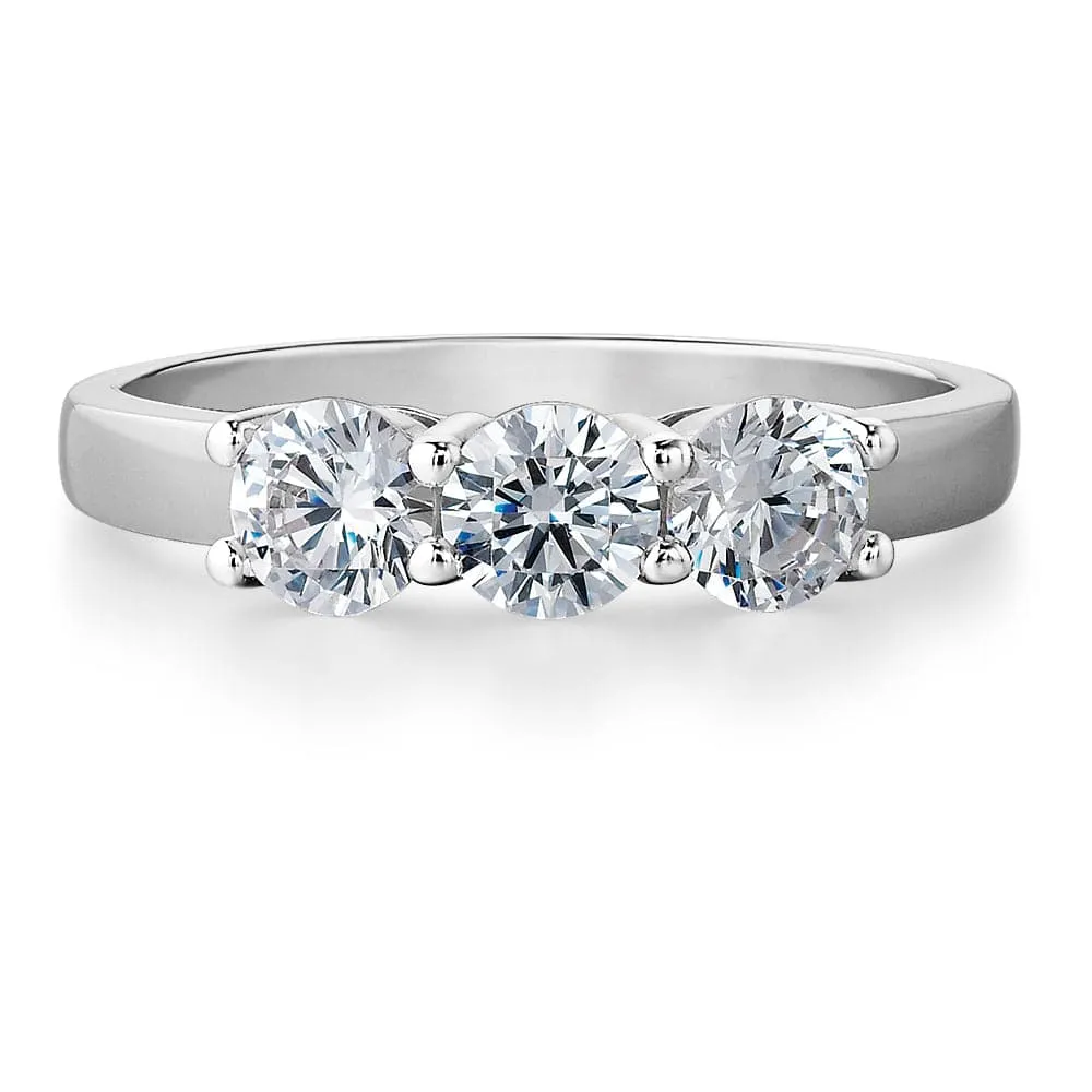 1.5 ct. t.w. Trilogy Ring