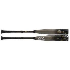 2023 Rawlings ICON (-3) BBCOR Baseball Bat 2 5/8": RBB3I3