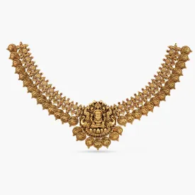 Aakriti Nakshi Silver Necklace