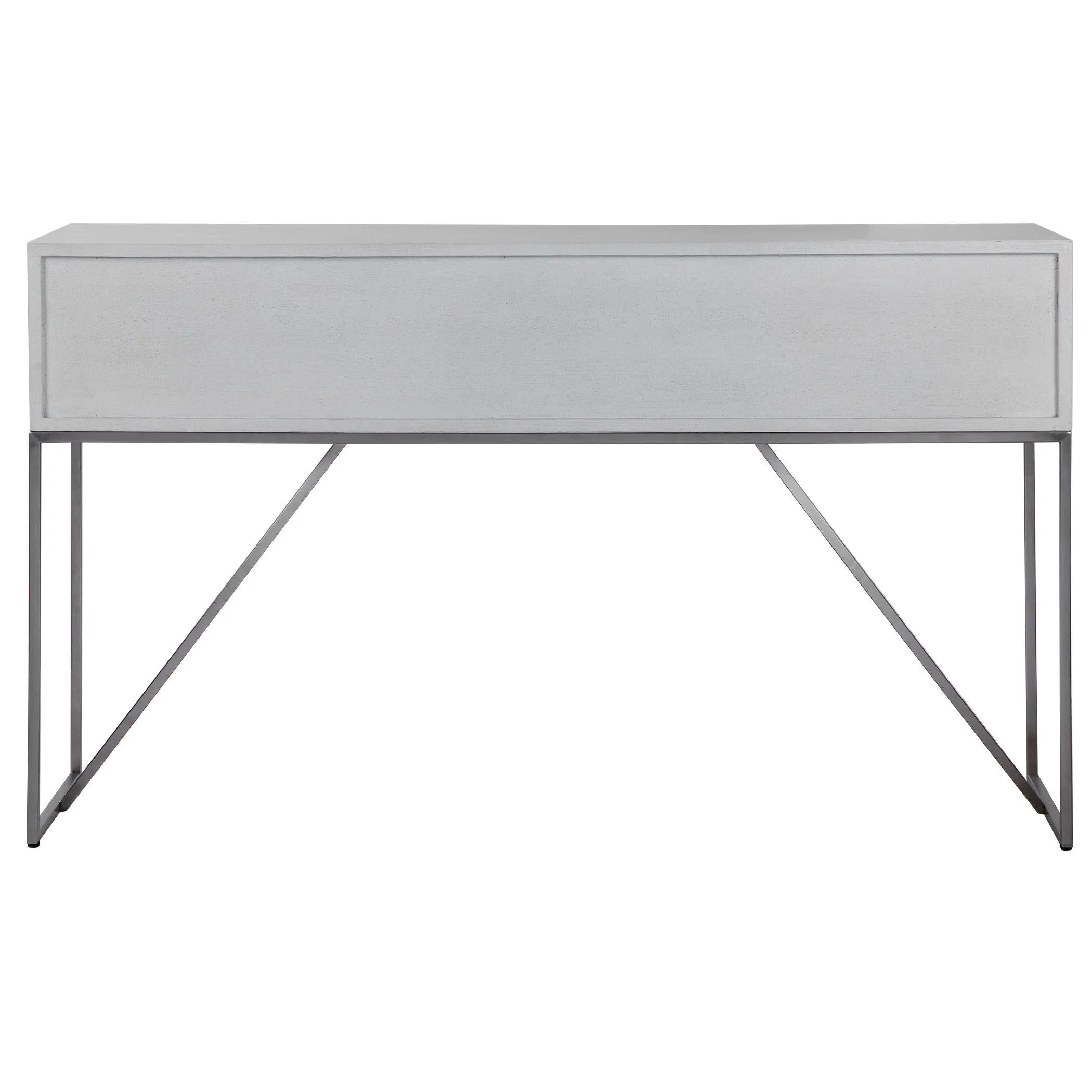 Abaya White Console Table