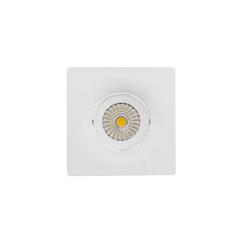 Adjustable Recessed Square Downlight | Assorted Finish | Five Colour