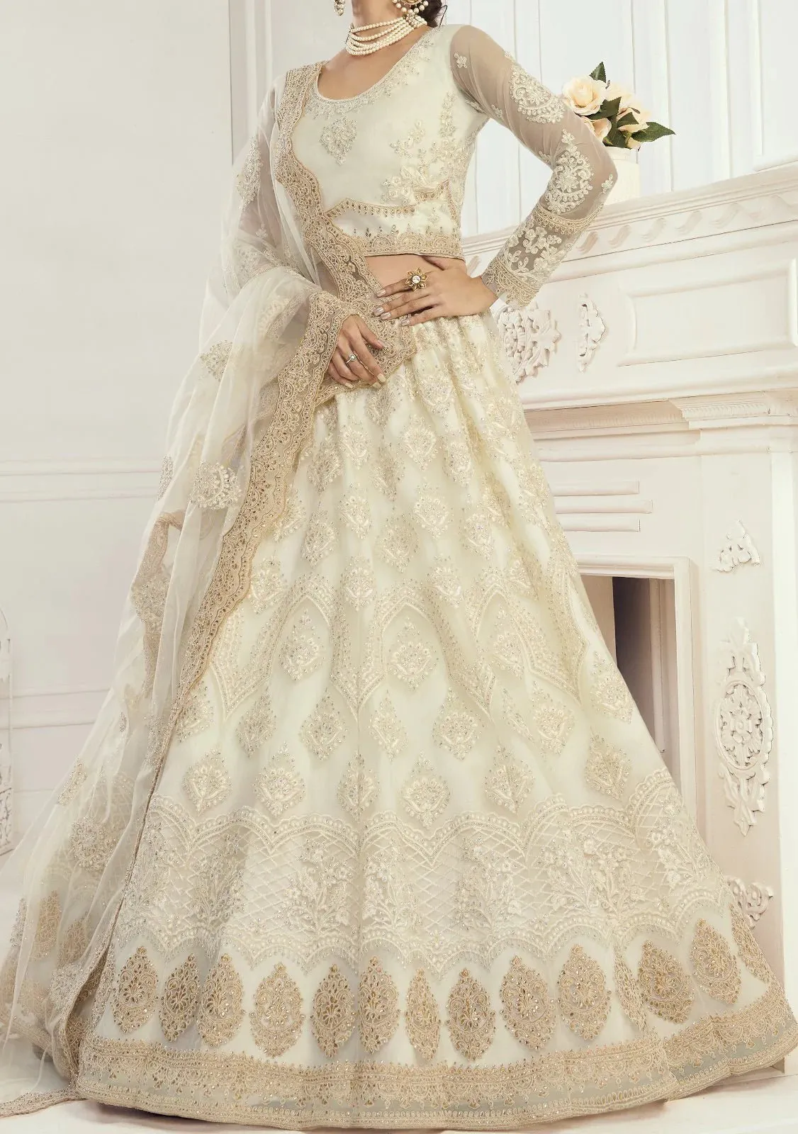 Alizeh Heritage Designer Bridal Wear Lehenga Choli