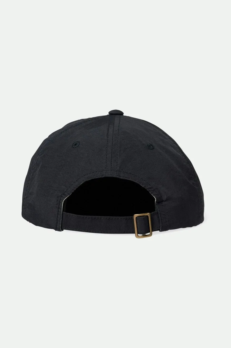 Alpha Adjustable Hat - Black/White Vintage Wash