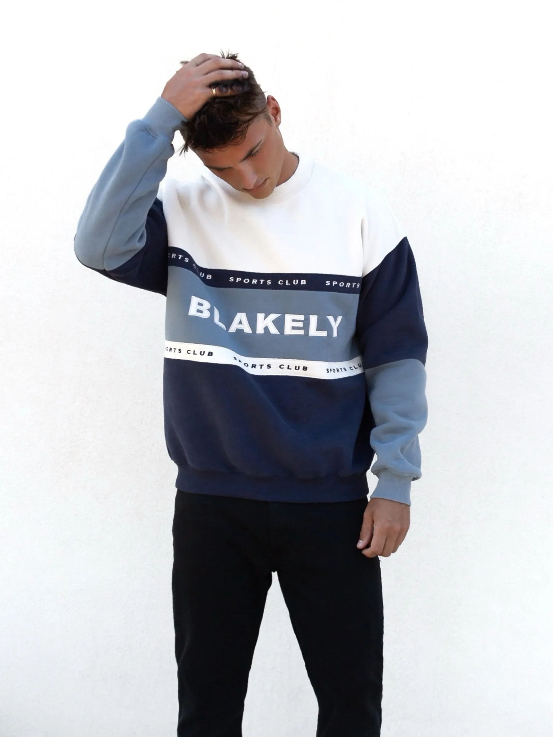 Alpine Relaxed Jumper - Light Blue