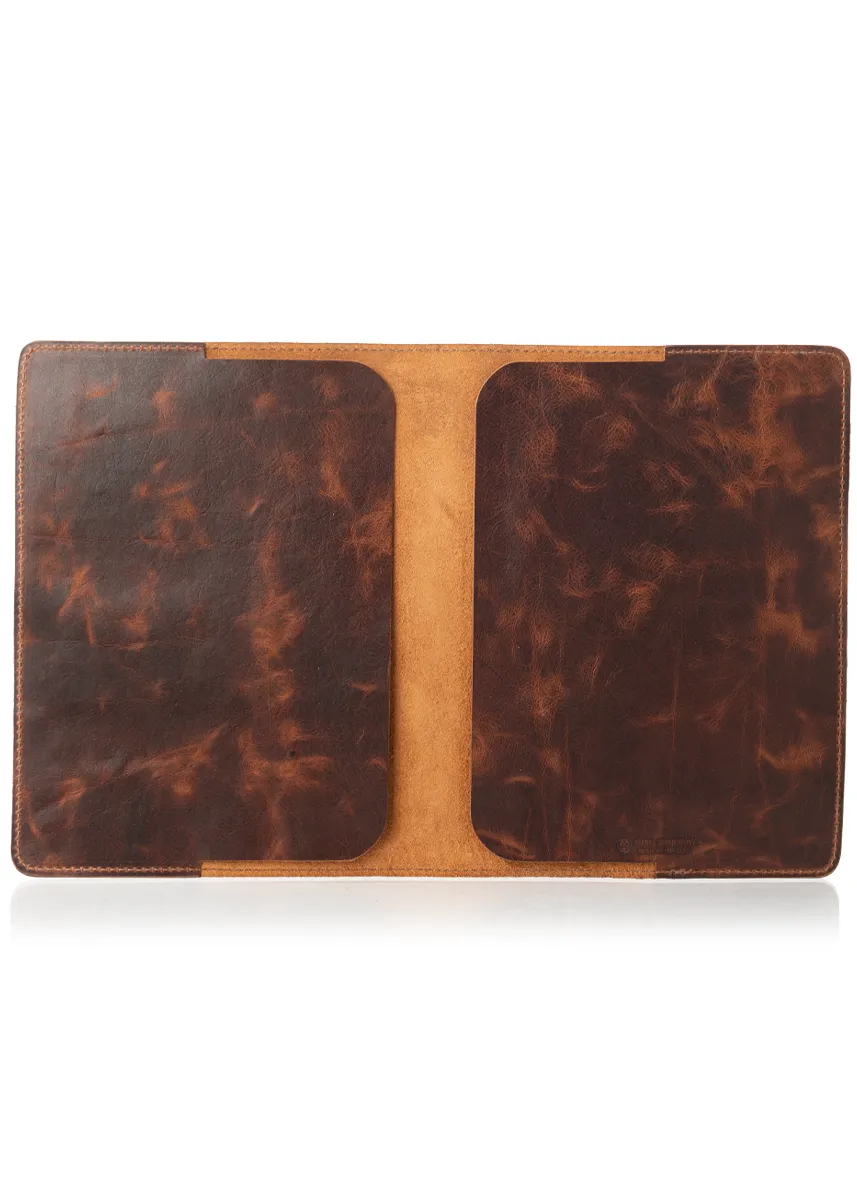 Antique Brown | Number 9 B5 Leather Cover