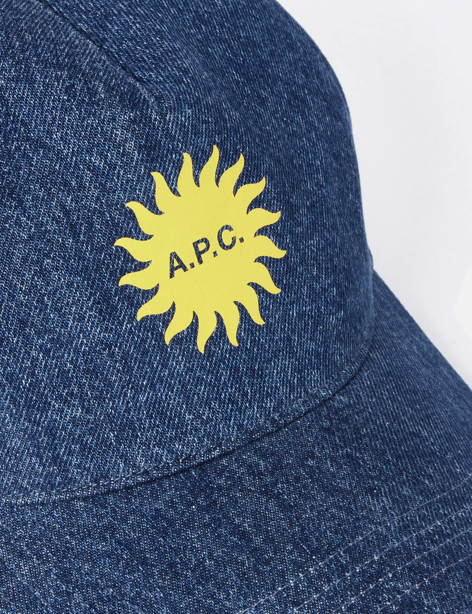 A.P.C. Holiday Eden Cap - Washed Indigo Blue