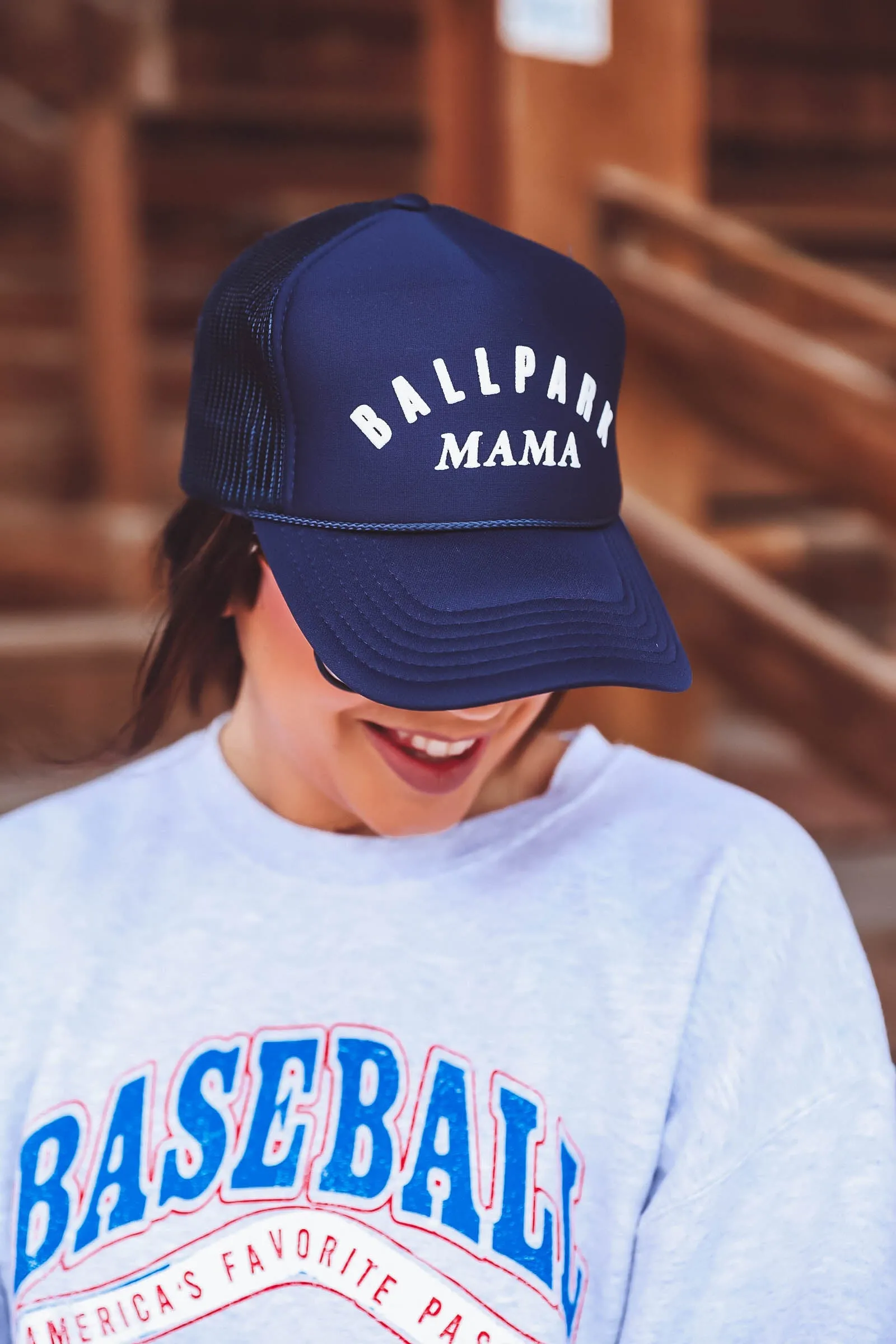 Ballpark Mama Trucker Hat