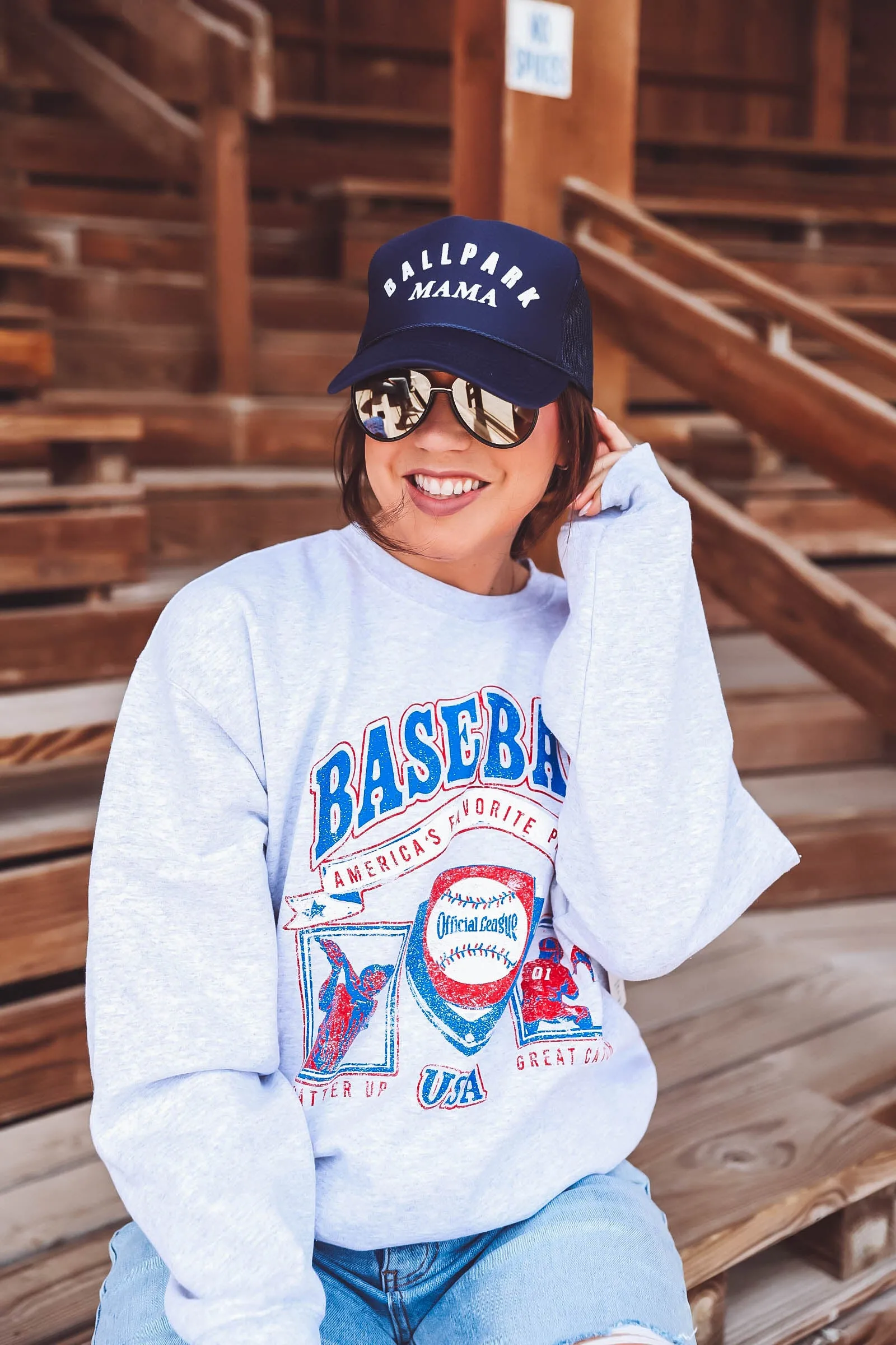 Ballpark Mama Trucker Hat