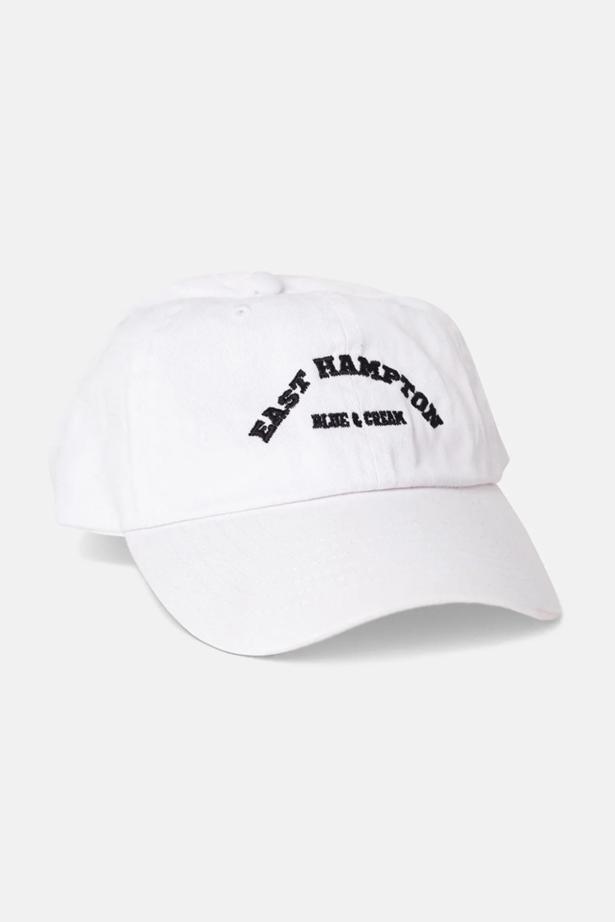 B&C East Hampton Dad Cap White