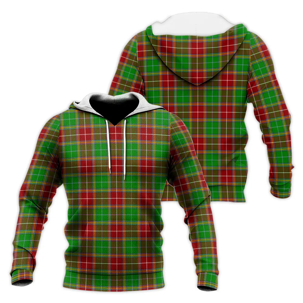 Baxter Modern Tartan Knitted Hoodie