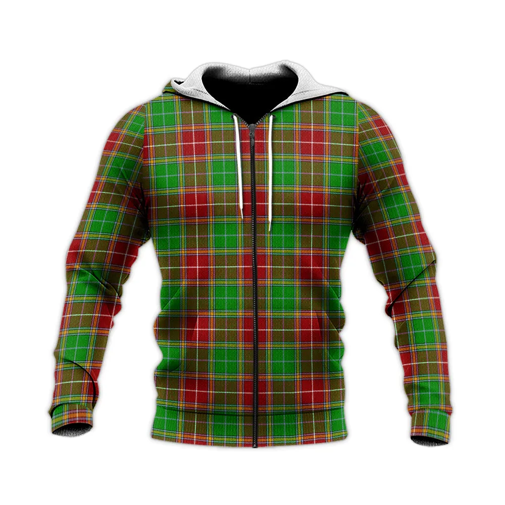 Baxter Modern Tartan Knitted Hoodie