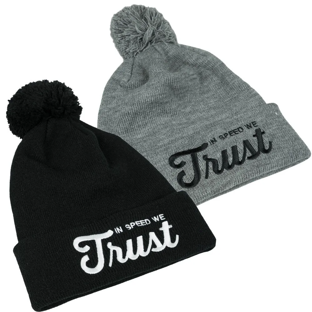 Beanie "In Speed We Trust"