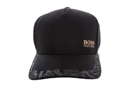 BOSS Cap-Camouflage Cap in Black