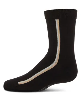 Boys' Dual Line Crew Socks