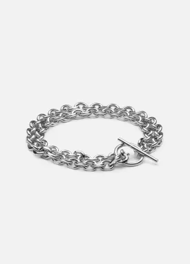 Bracelet | Unité Chain Bracelet | Double Row | Steel