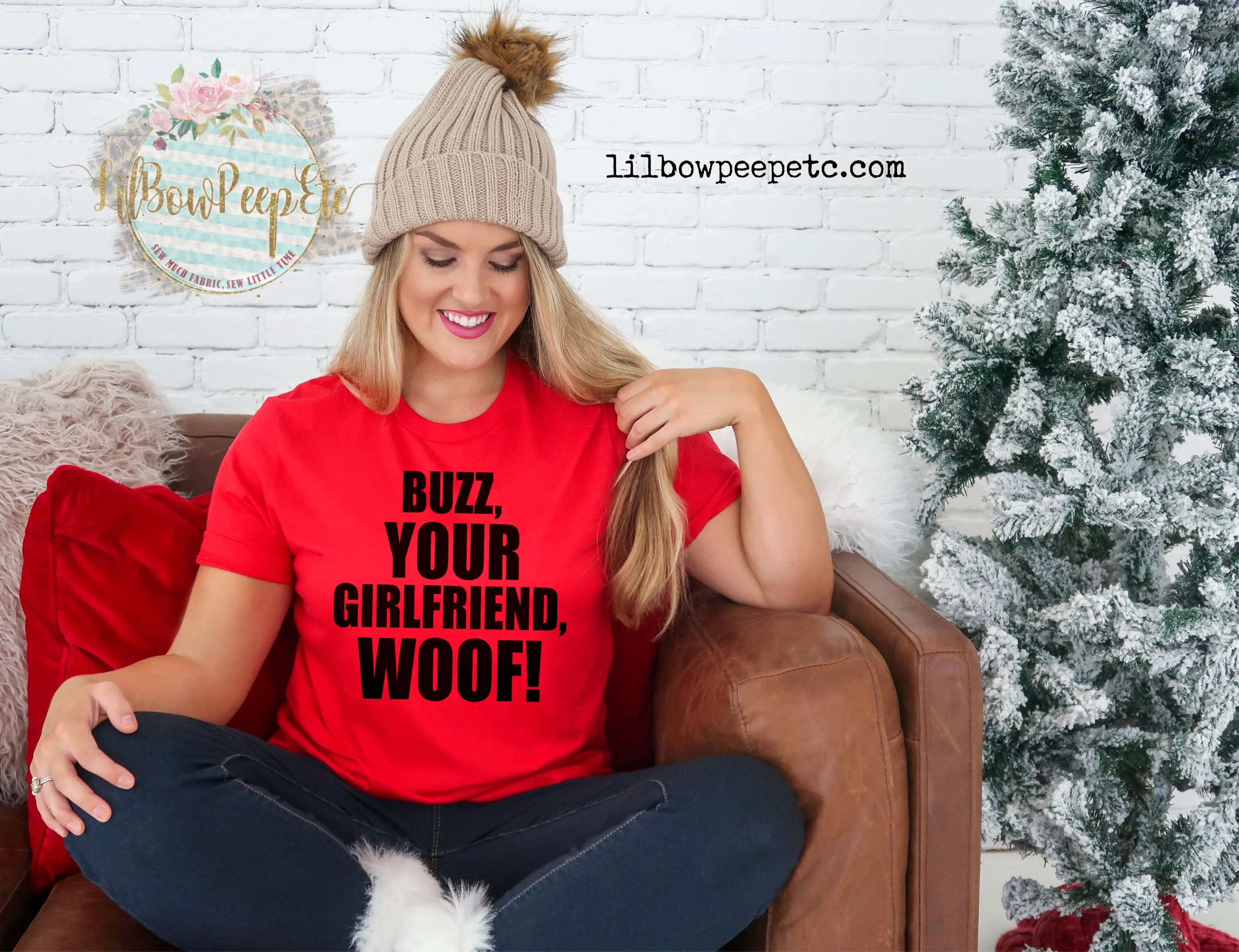 Buzz Your Girlfriend Woof Adult Unisex Tee