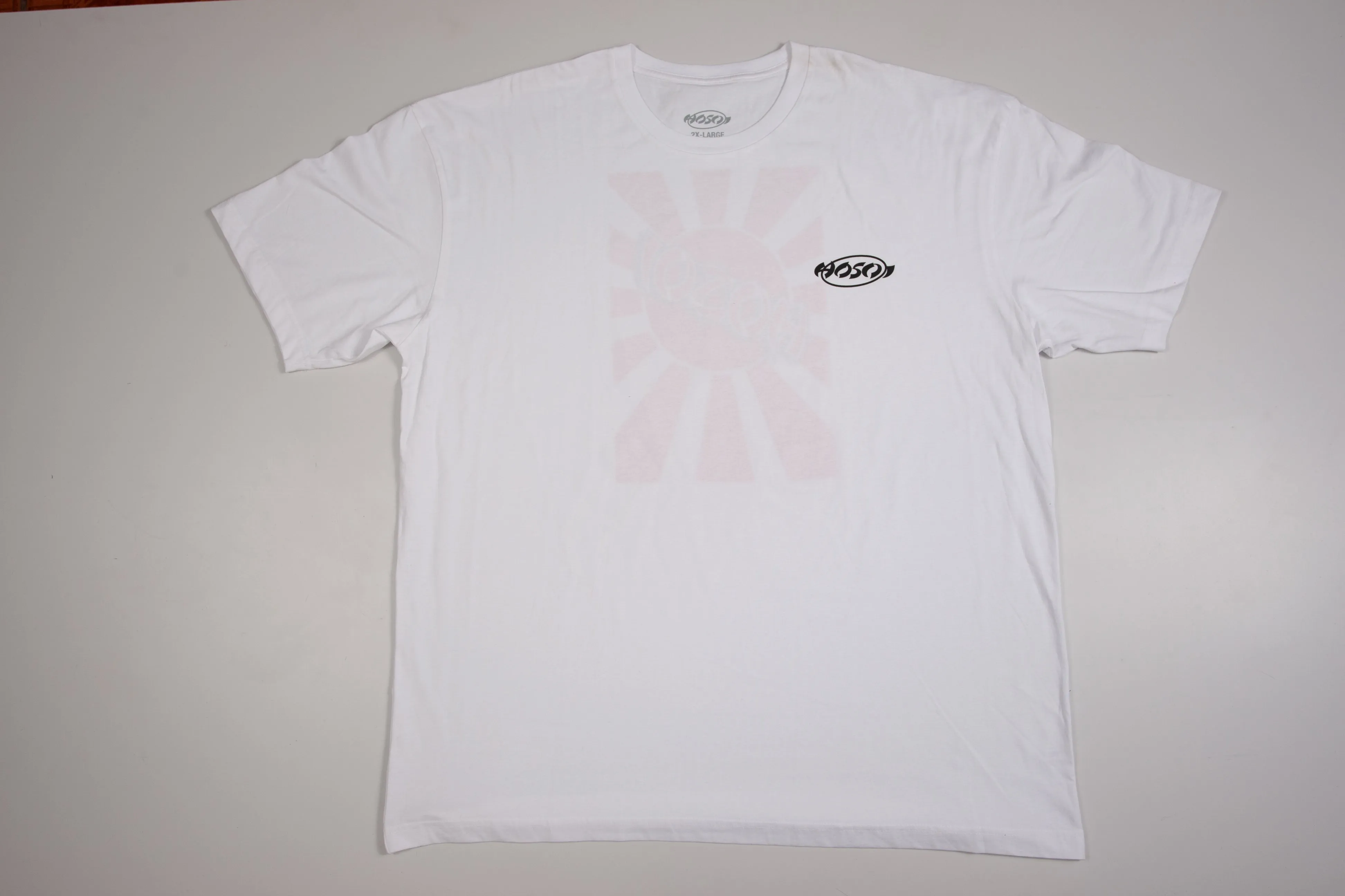 Camiseta Hosoi Rising Sun Logo Regular Branca