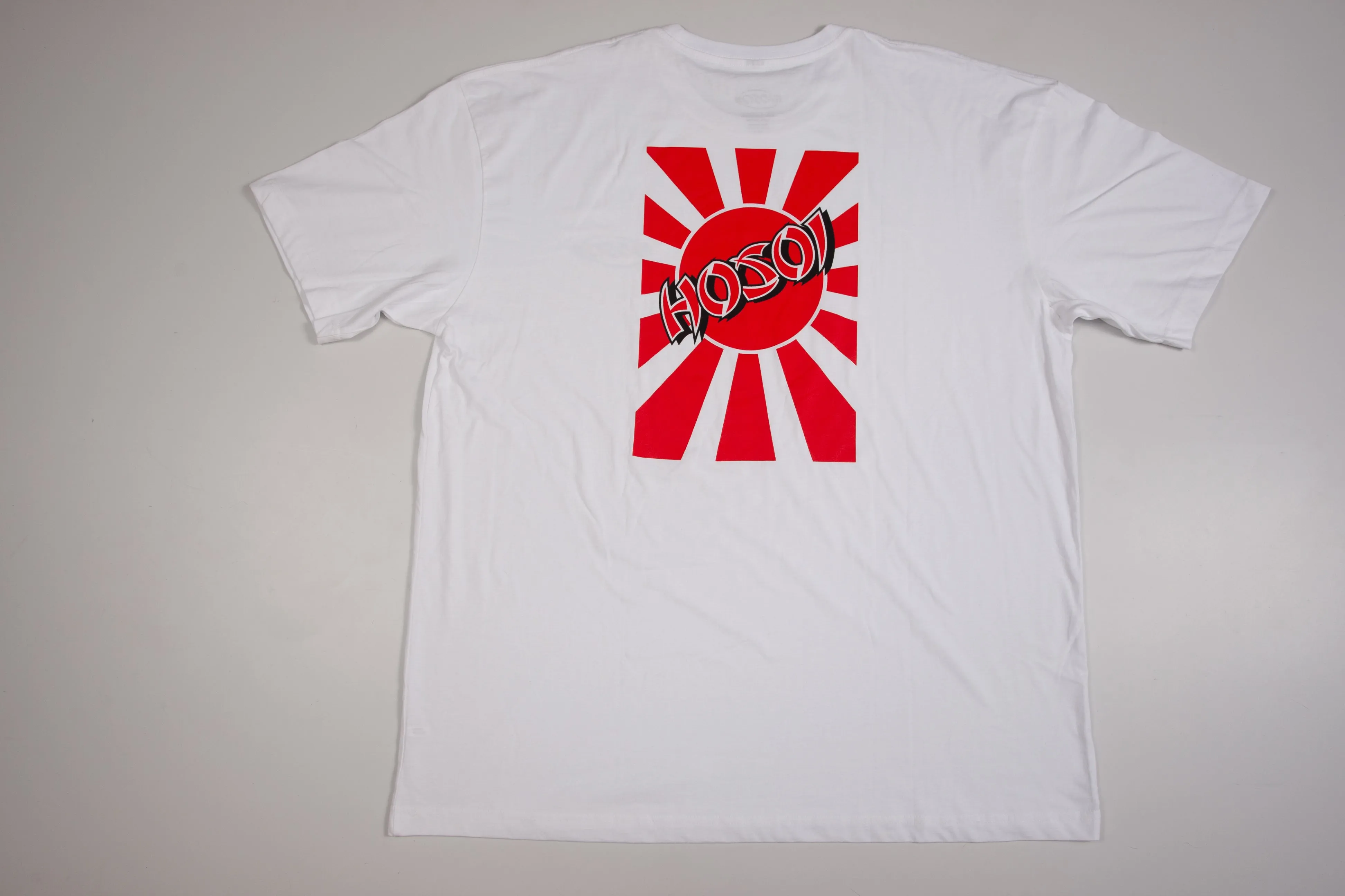 Camiseta Hosoi Rising Sun Logo Regular Branca