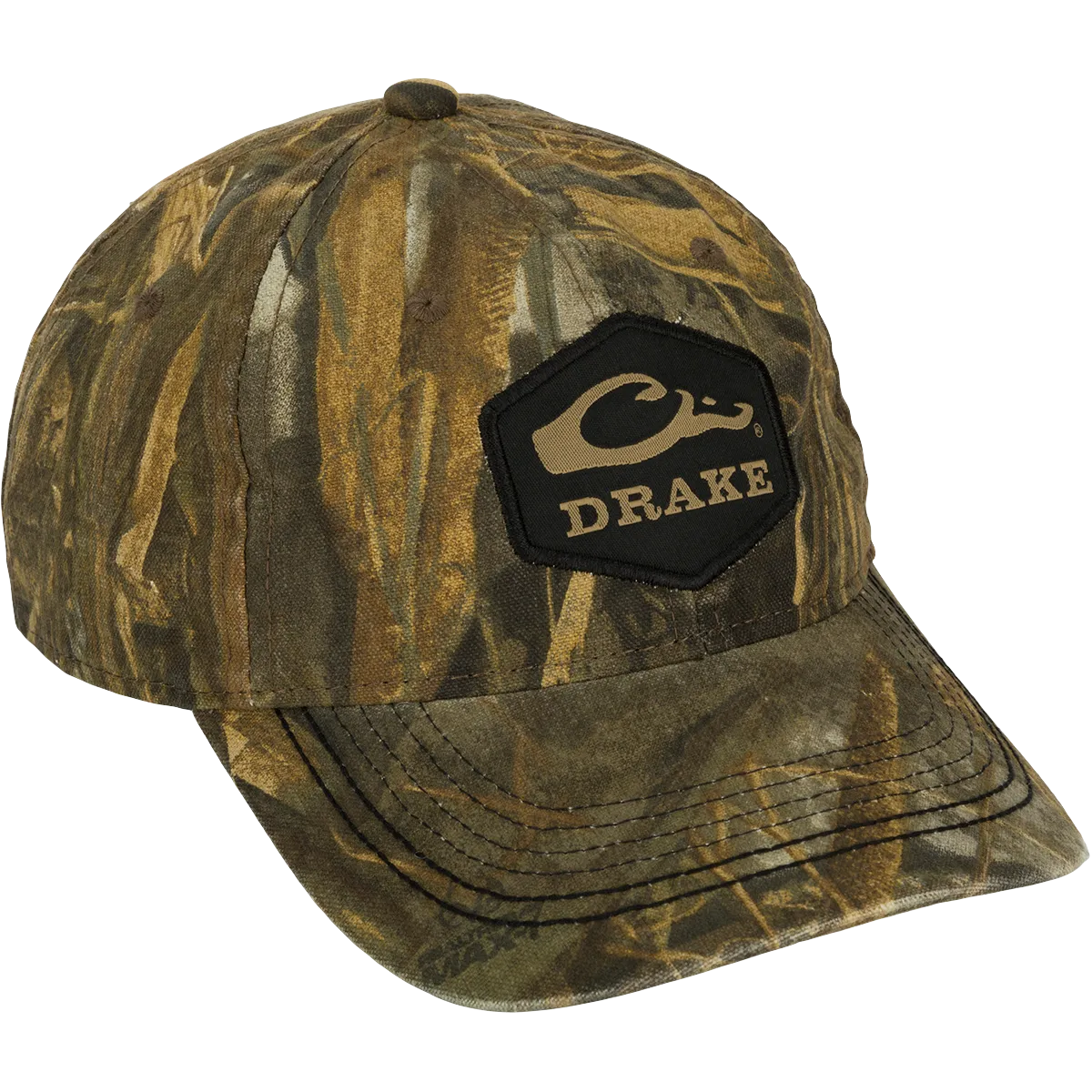 Camo Cotton Twill Hex Patch Cap - Realtree