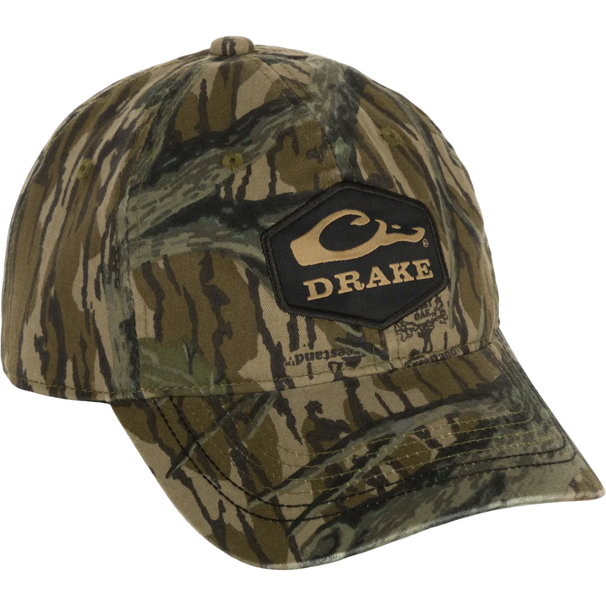 Camo Cotton Twill Hex Patch Cap