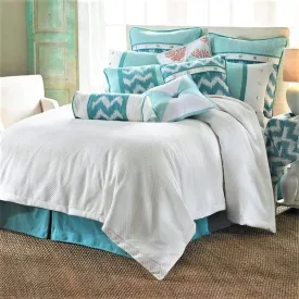 Catalina Isle White Duvet Set