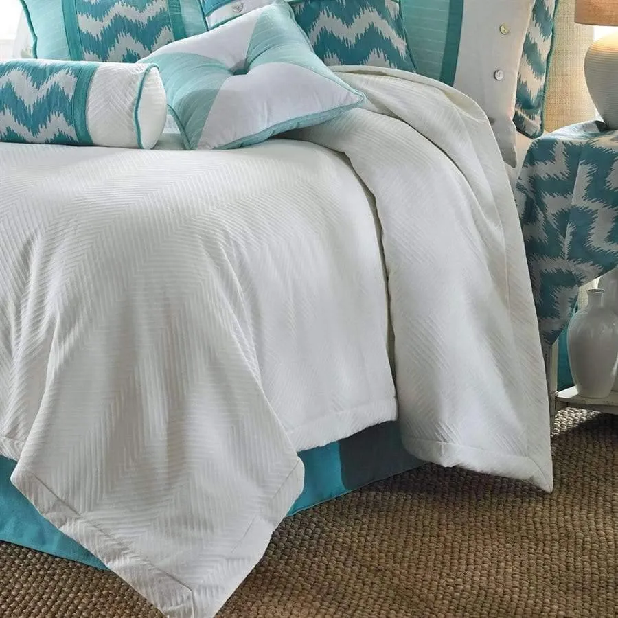 Catalina Isle White Duvet Set