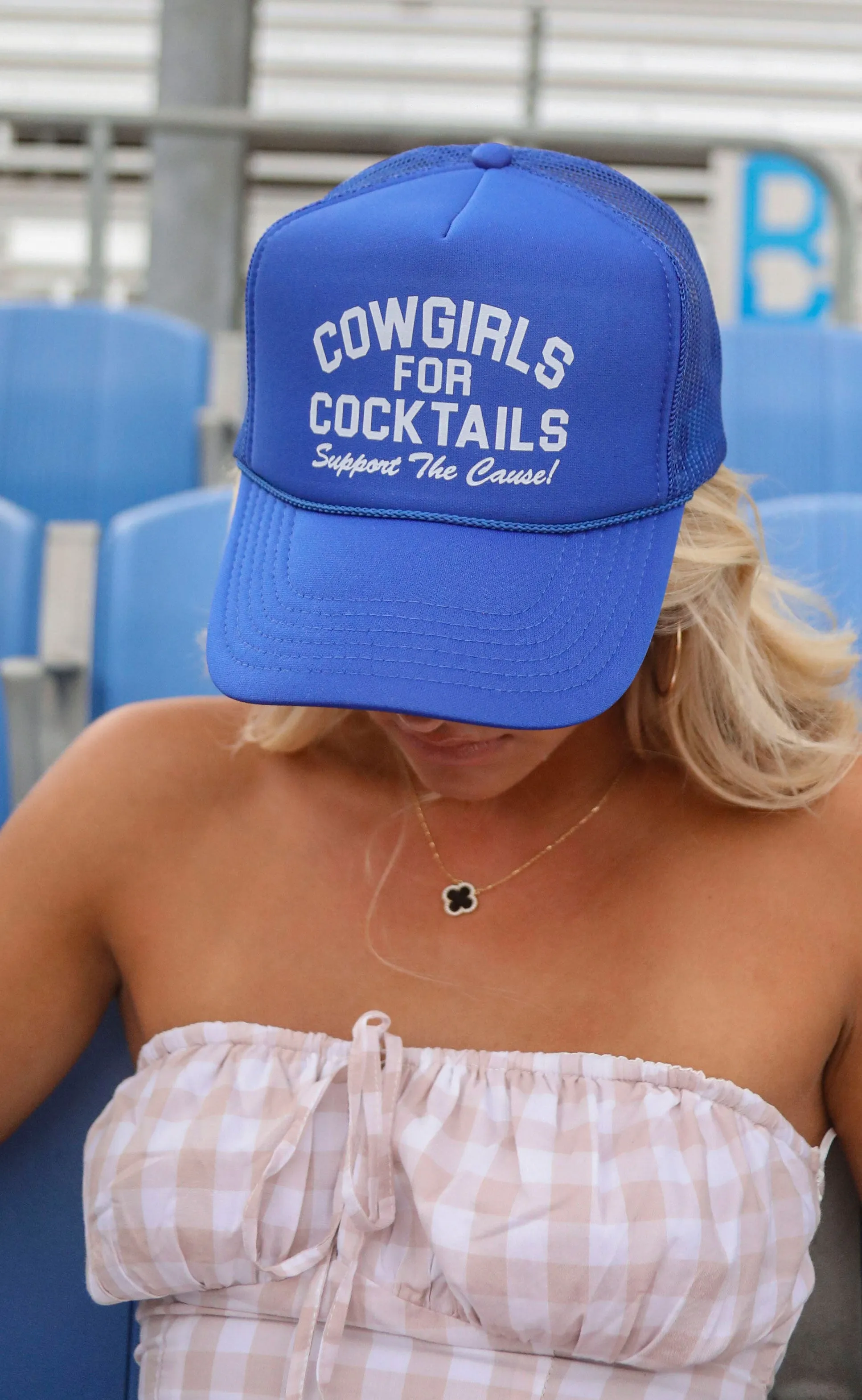 charlie southern: cowgirls for cocktails trucker hat