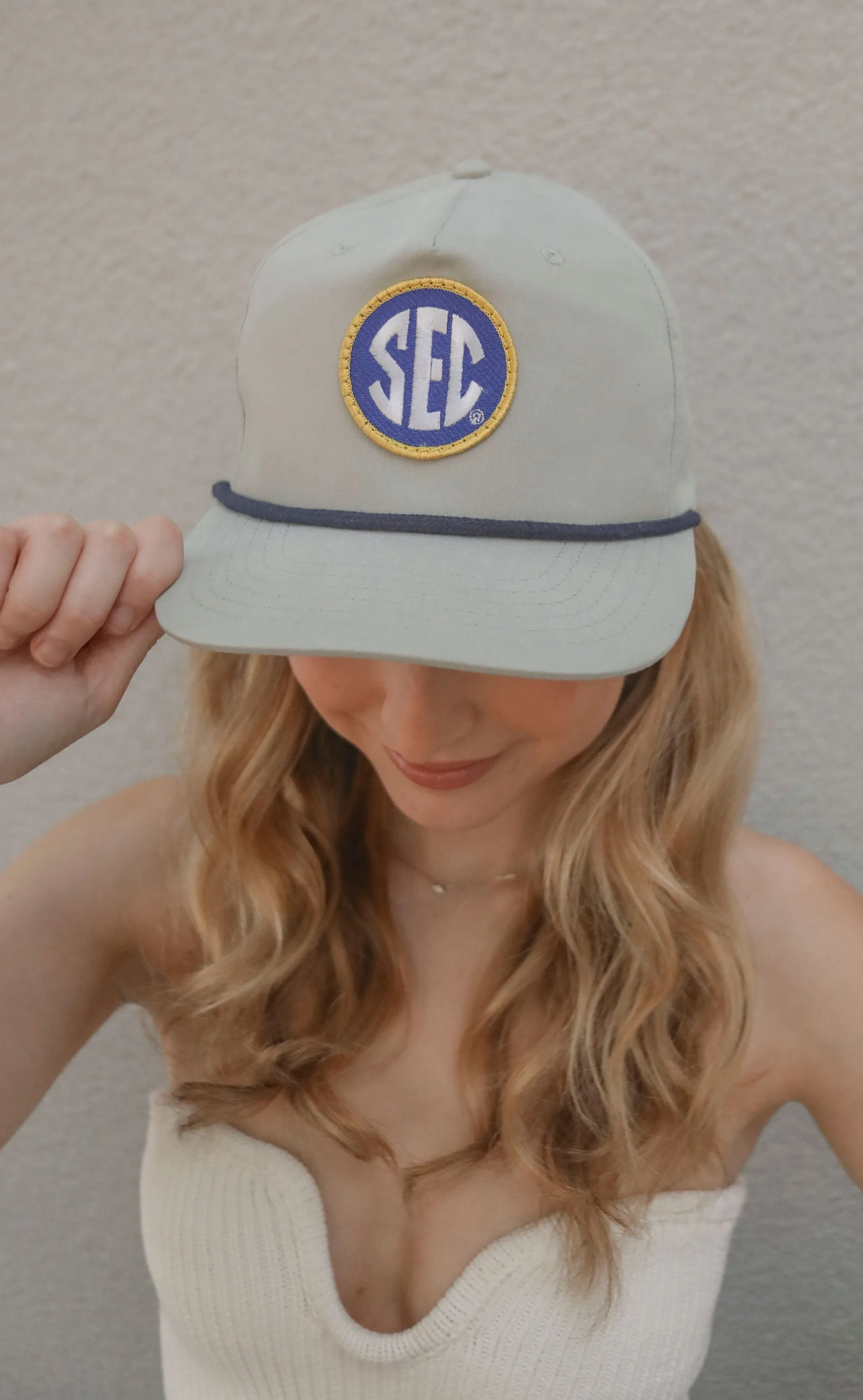 charlie southern: sec rope trucker hat - grey