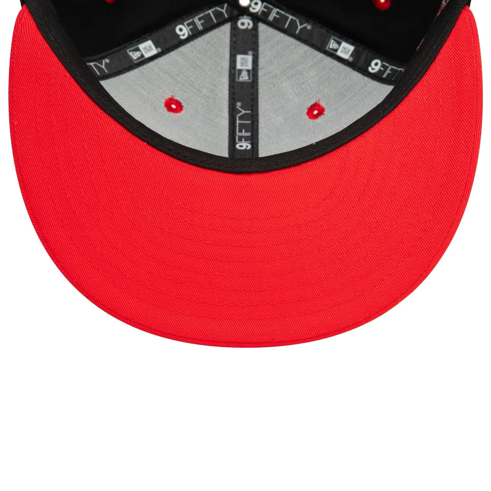 Chicago Bulls NBA Team Colour Black 9FIFTY Snapback Cap