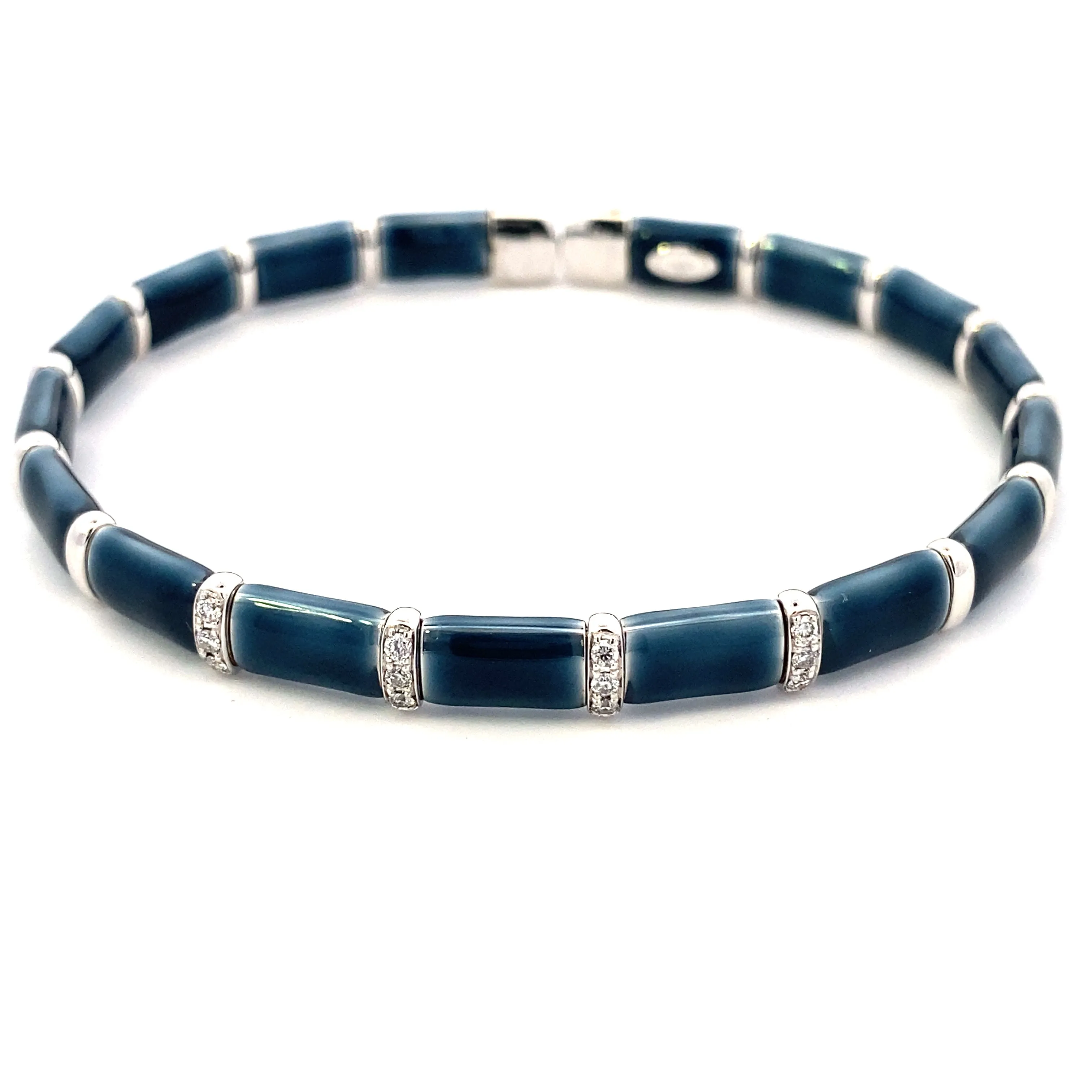 Cobalt Blue Bangle Bracelet