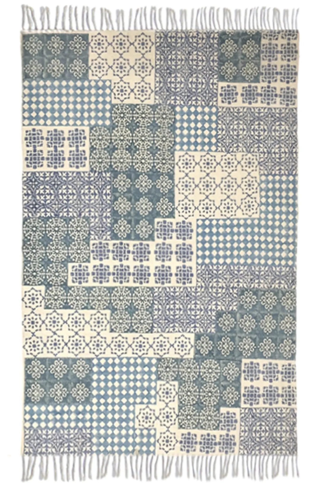 CODE - BLOCK PRINTED RUG