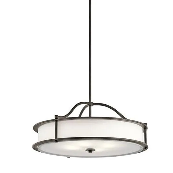 Contemporary & Simplistic Drum Pendant | Various Colours & Sizes