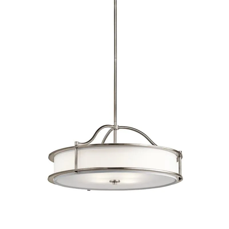 Contemporary & Simplistic Drum Pendant | Various Colours & Sizes