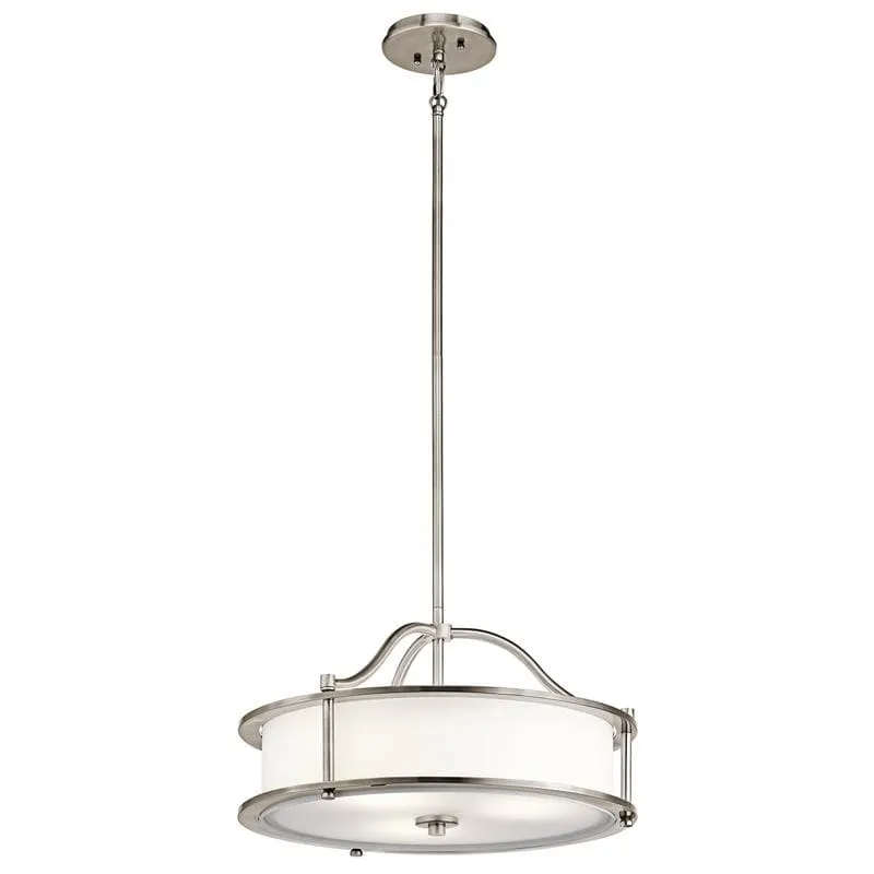 Contemporary & Simplistic Drum Pendant | Various Colours & Sizes