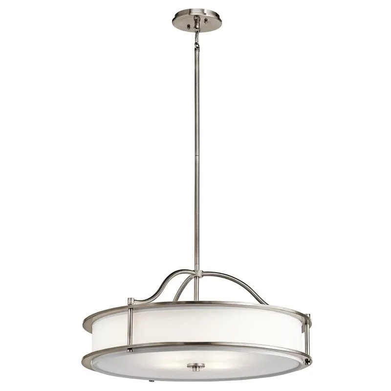 Contemporary & Simplistic Drum Pendant | Various Colours & Sizes