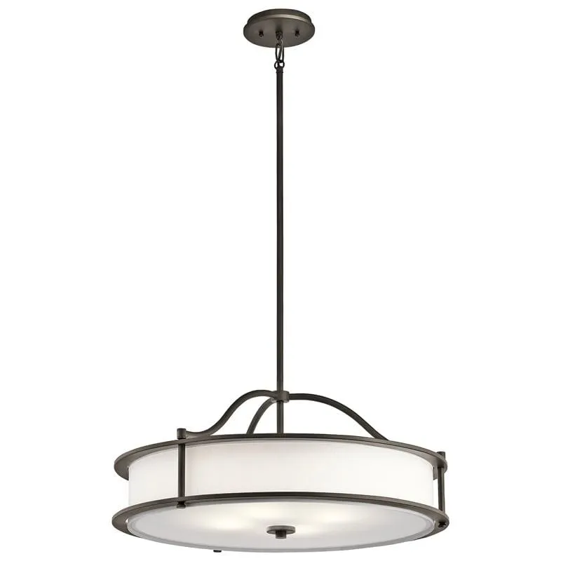 Contemporary & Simplistic Drum Pendant | Various Colours & Sizes