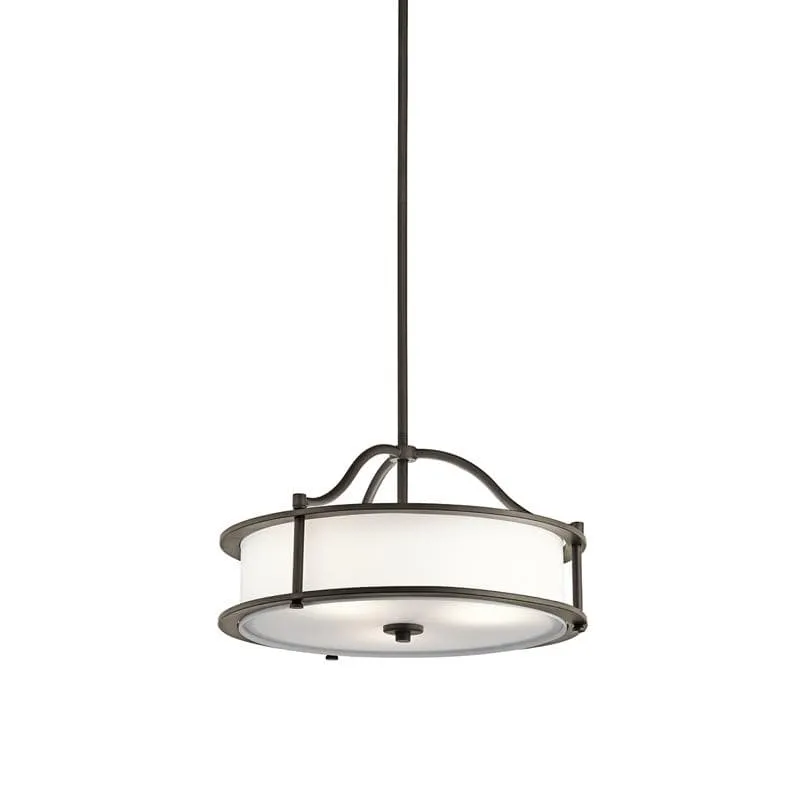 Contemporary & Simplistic Drum Pendant | Various Colours & Sizes