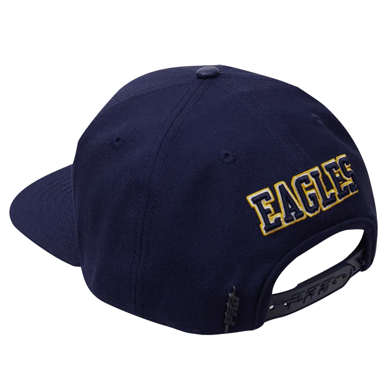 COPPIN STATE UNIVERSITY CLASSIC UNISEX WOOL SNAPBACK HAT (MIDNIGHT NAVY)