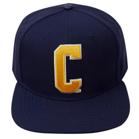 COPPIN STATE UNIVERSITY CLASSIC UNISEX WOOL SNAPBACK HAT (MIDNIGHT NAVY)