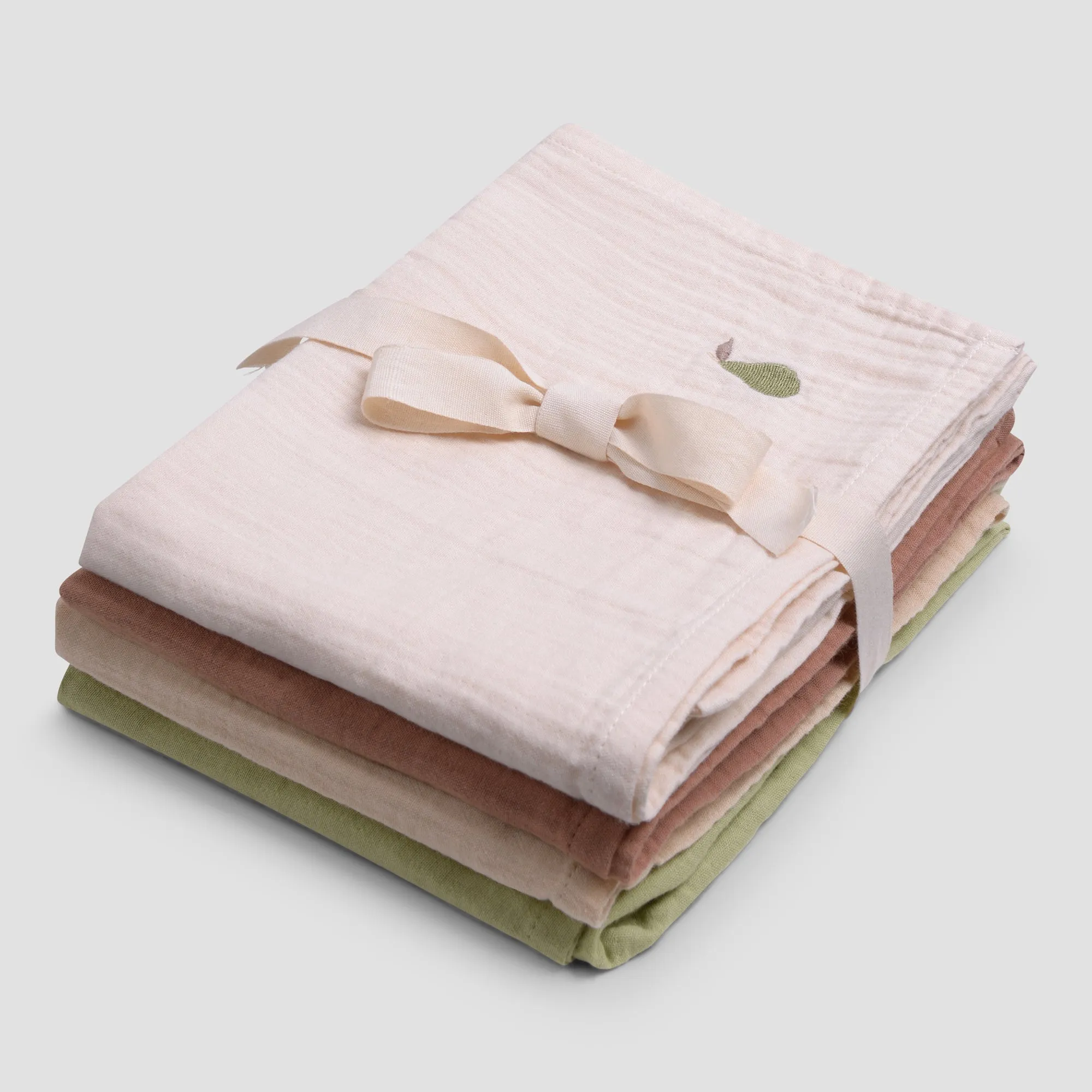 Cotton Gauze Muslin Squares Set of 4