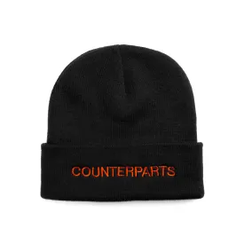 COUNTERPARTS "Logo - Black" Beanie