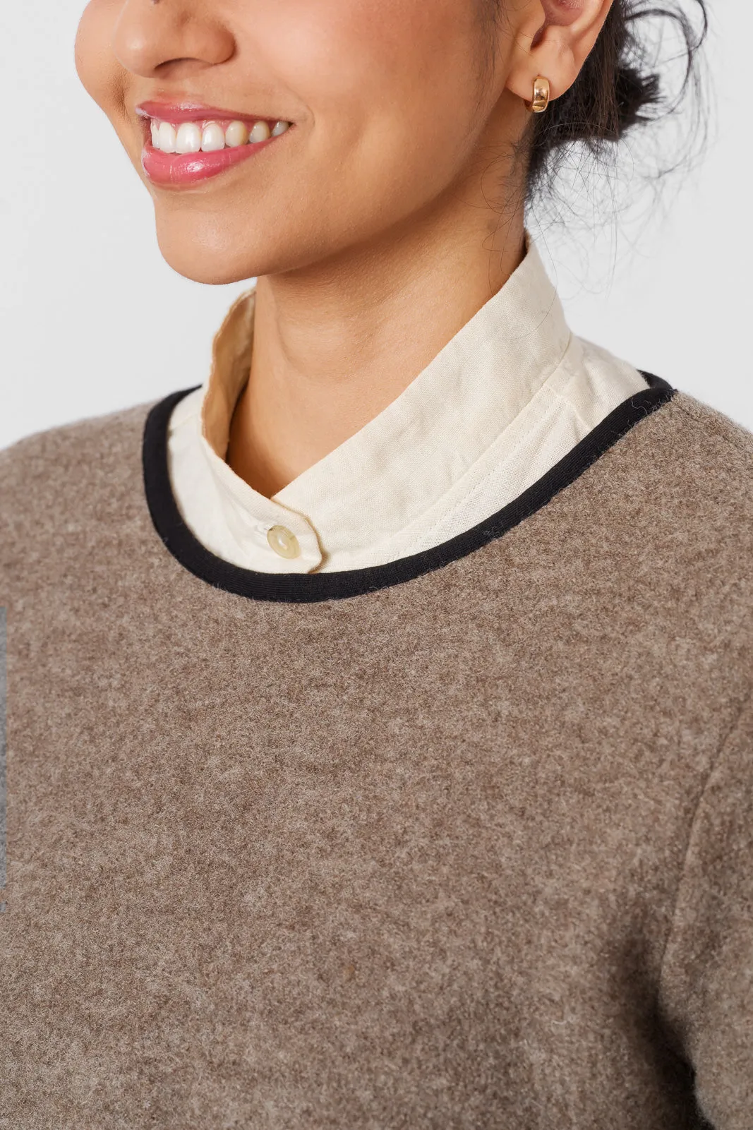 Crop Sweater, Wool