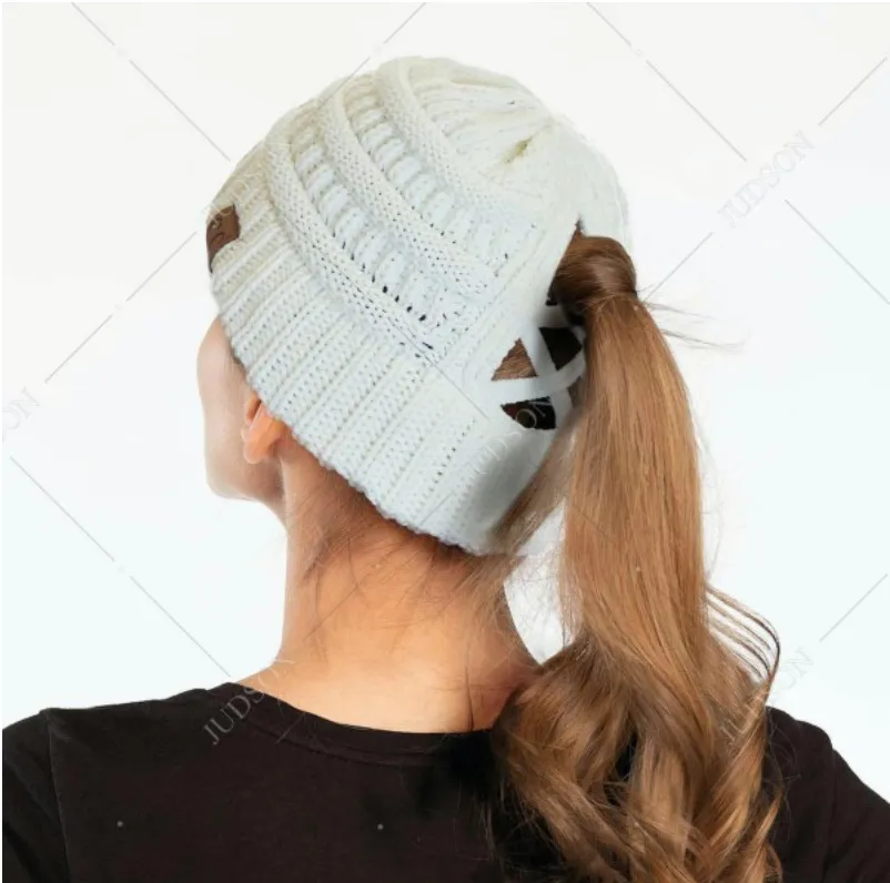 #D106 Criss Cross CC Beanie