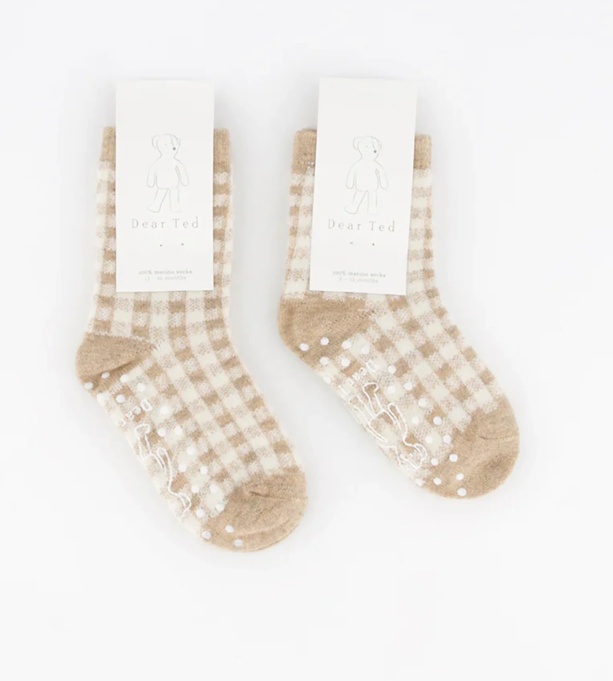 Dear Ted - Cedar Check Socks