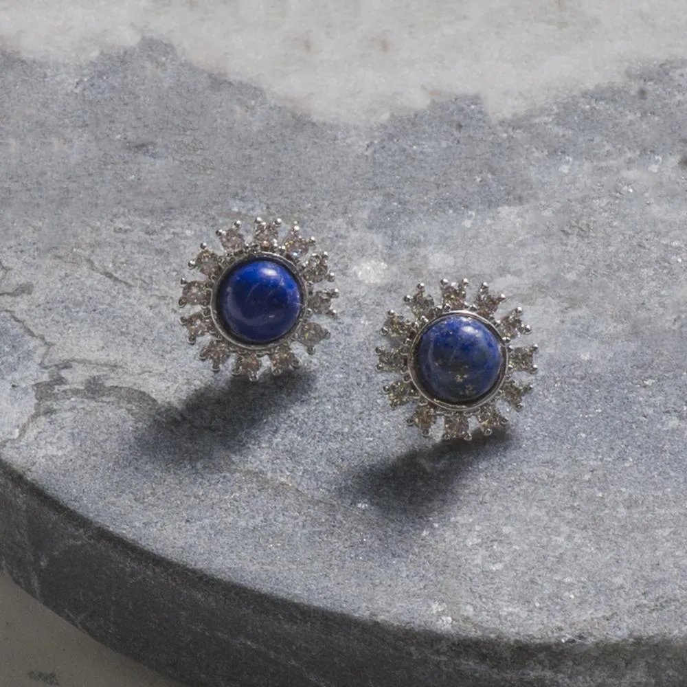 Earring Sun Stone