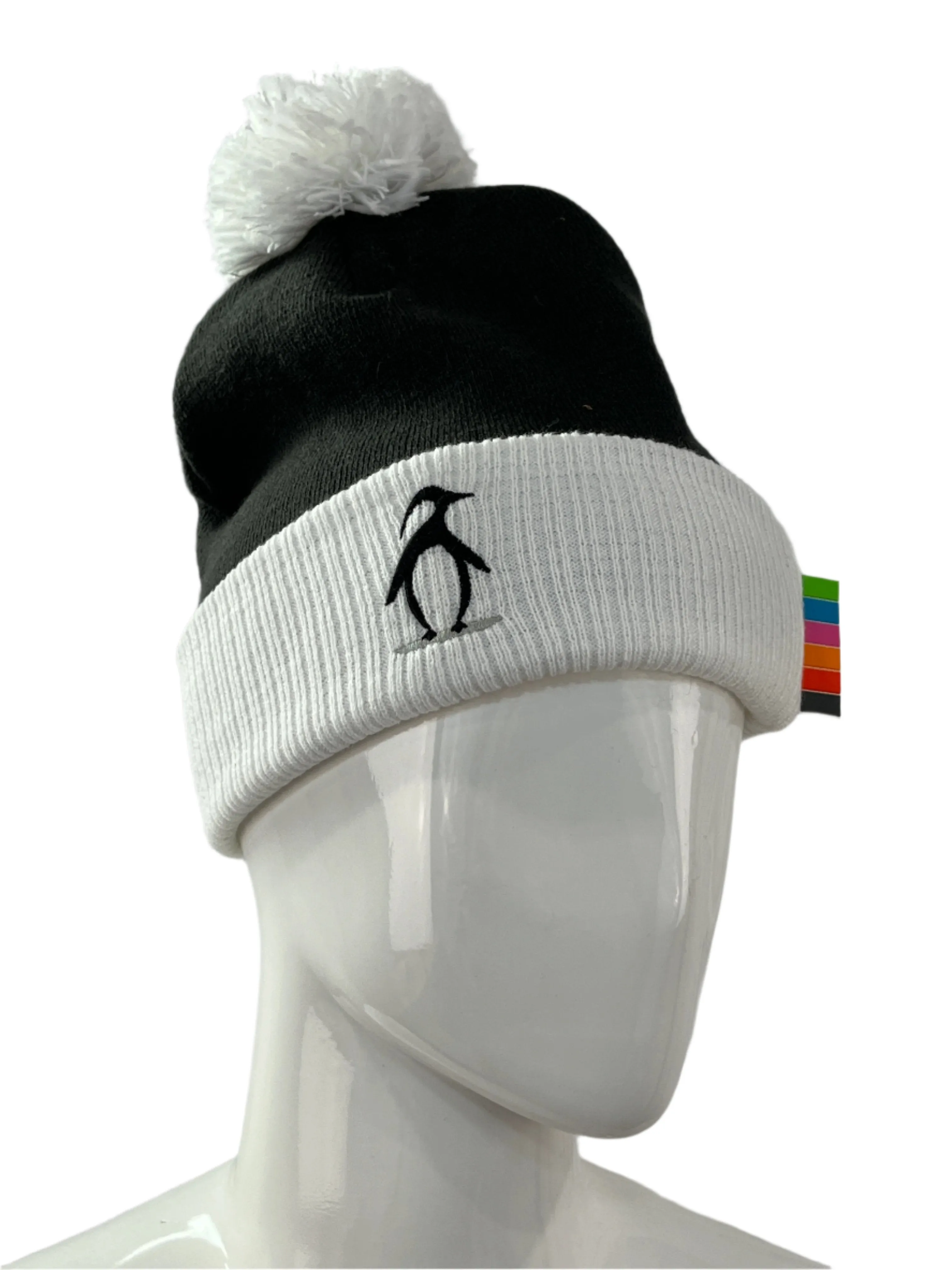 Fubuki Rainbow Beanie W Pom Pom