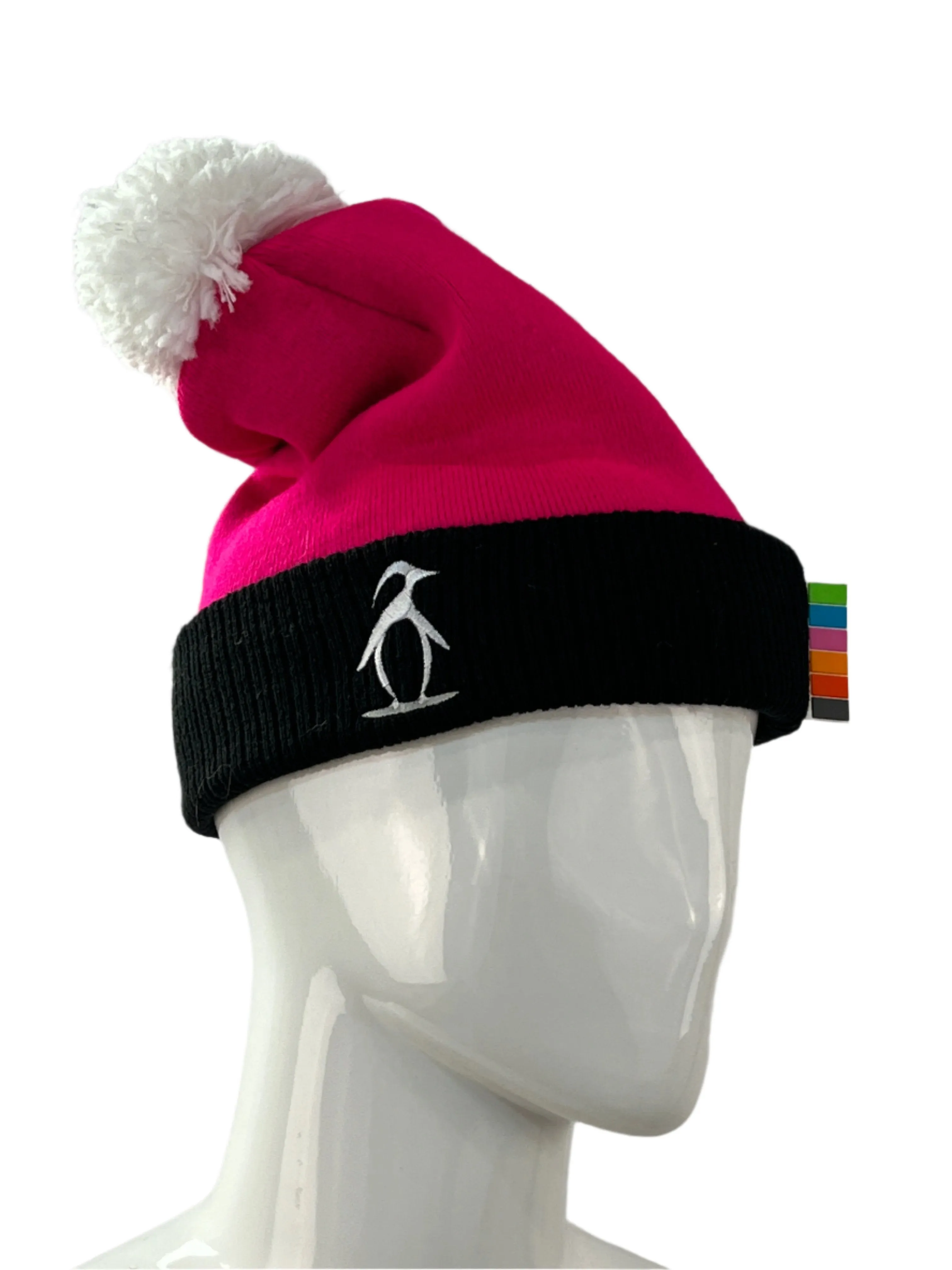 Fubuki Rainbow Beanie W Pom Pom