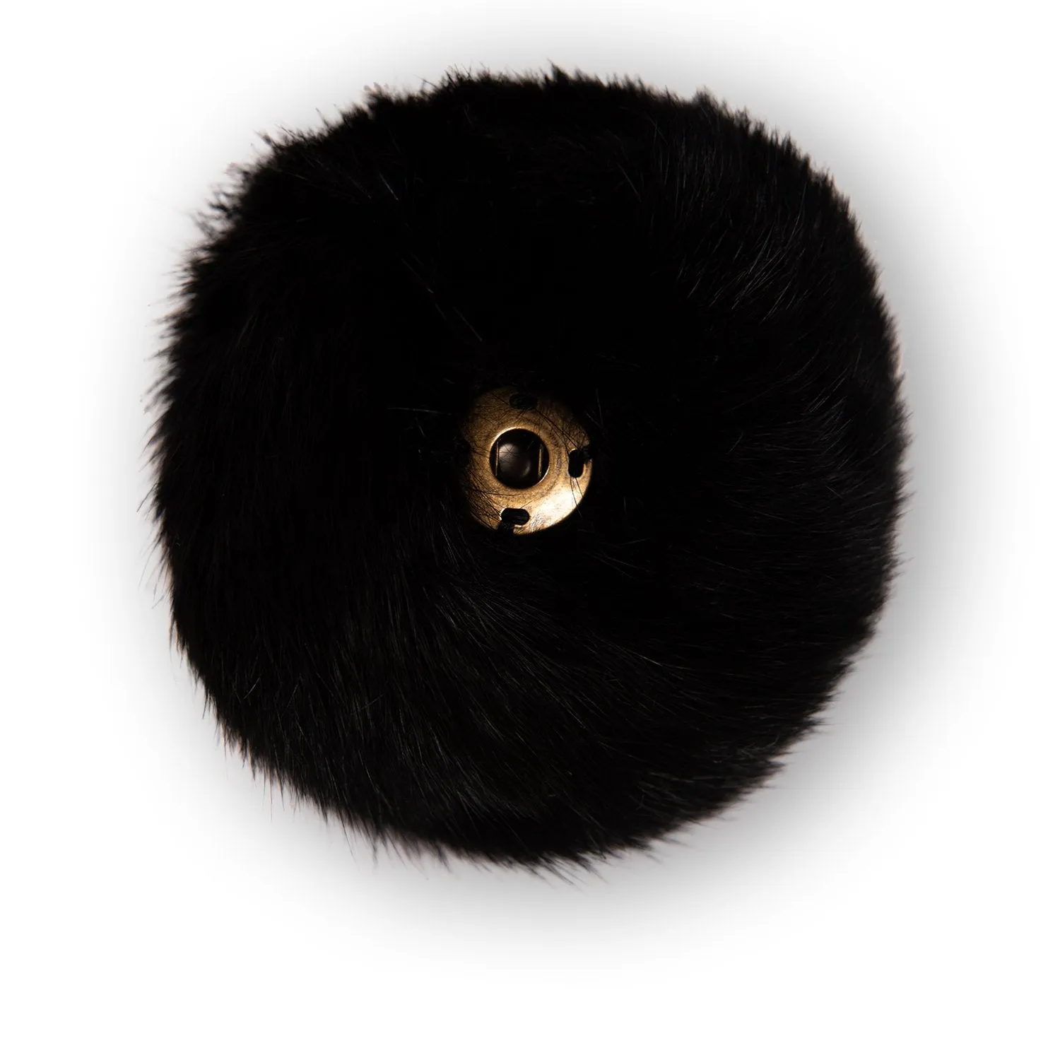 Fur Pom pom (Black)