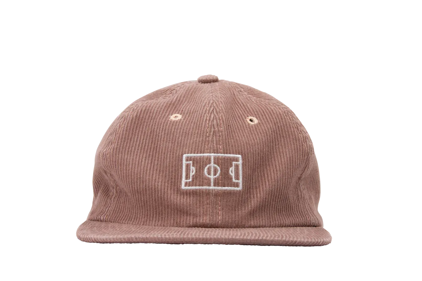 Goiaba E.C. - Campo 6-Panel Corduroy Hat - Sandstone